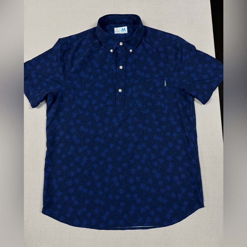 Chubbies - Medium - Blue Palms Stretch Polo